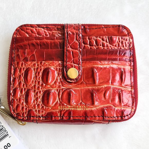 Brahmin Handbags - New Brahmin LAVA Travel Zip Wallet